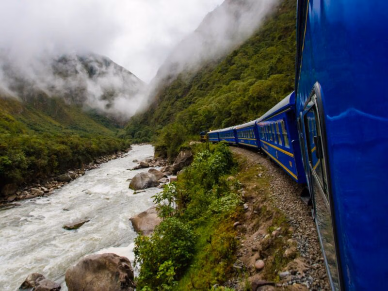 Luxury Peru Tours - Beautiful mist in a valley railroad