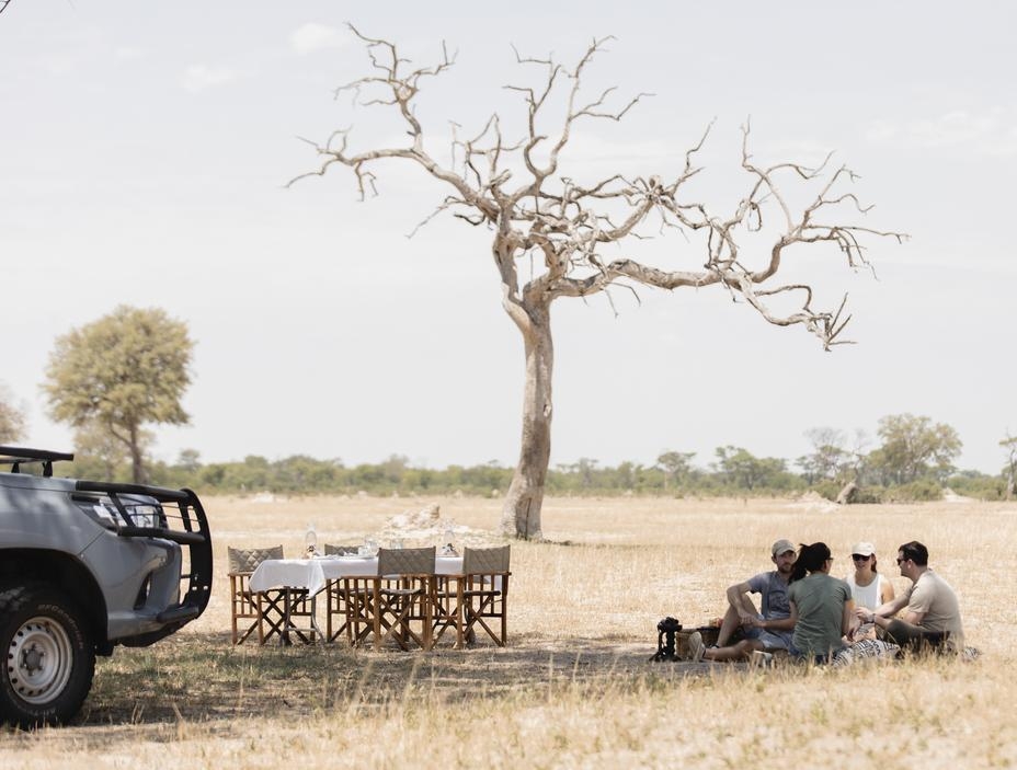 Bush brunch at Wilderness Little Makalolo.