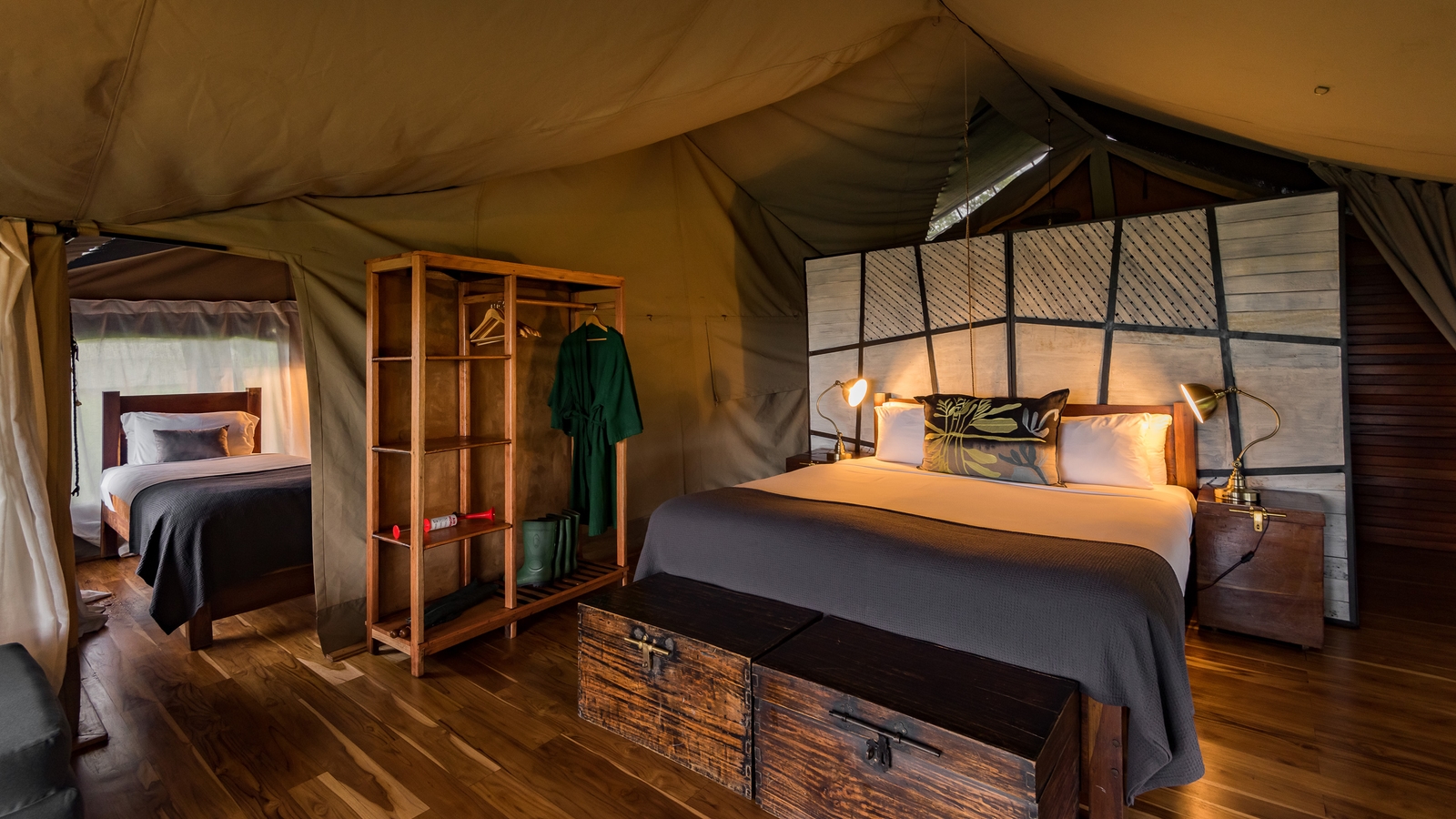 Dunia camp Tanzania family tent