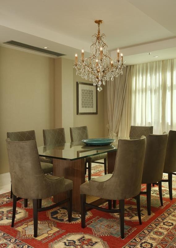 A dining room set up at Hotel Miramar by Windsor