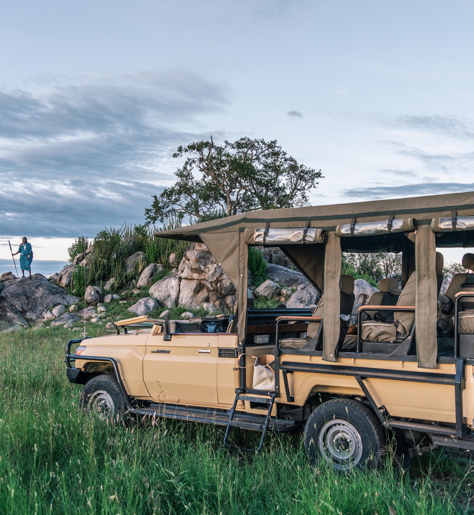 Lemala Kuria Hills Lodge vehicle safari