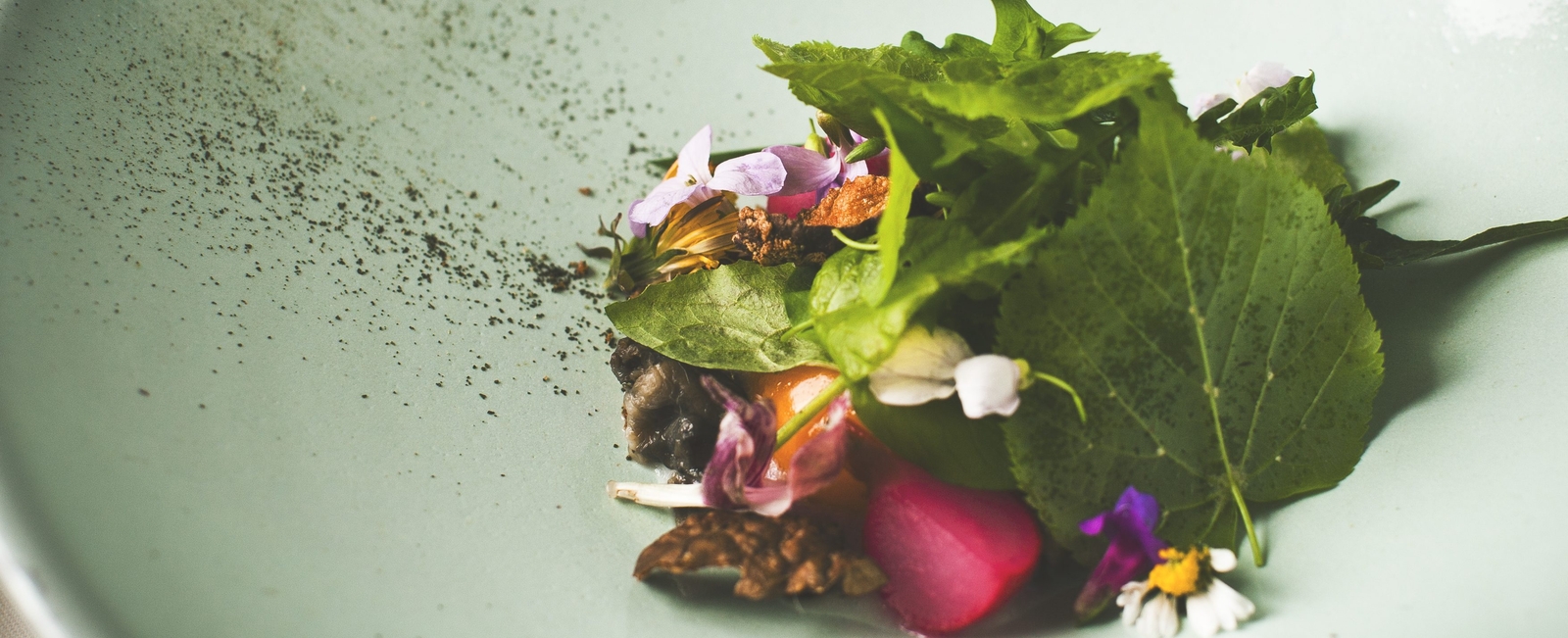 Food at Hiša Franko, Slovenia