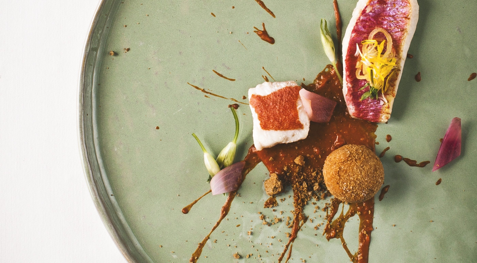 Food at Hiša Franko, Slovenia