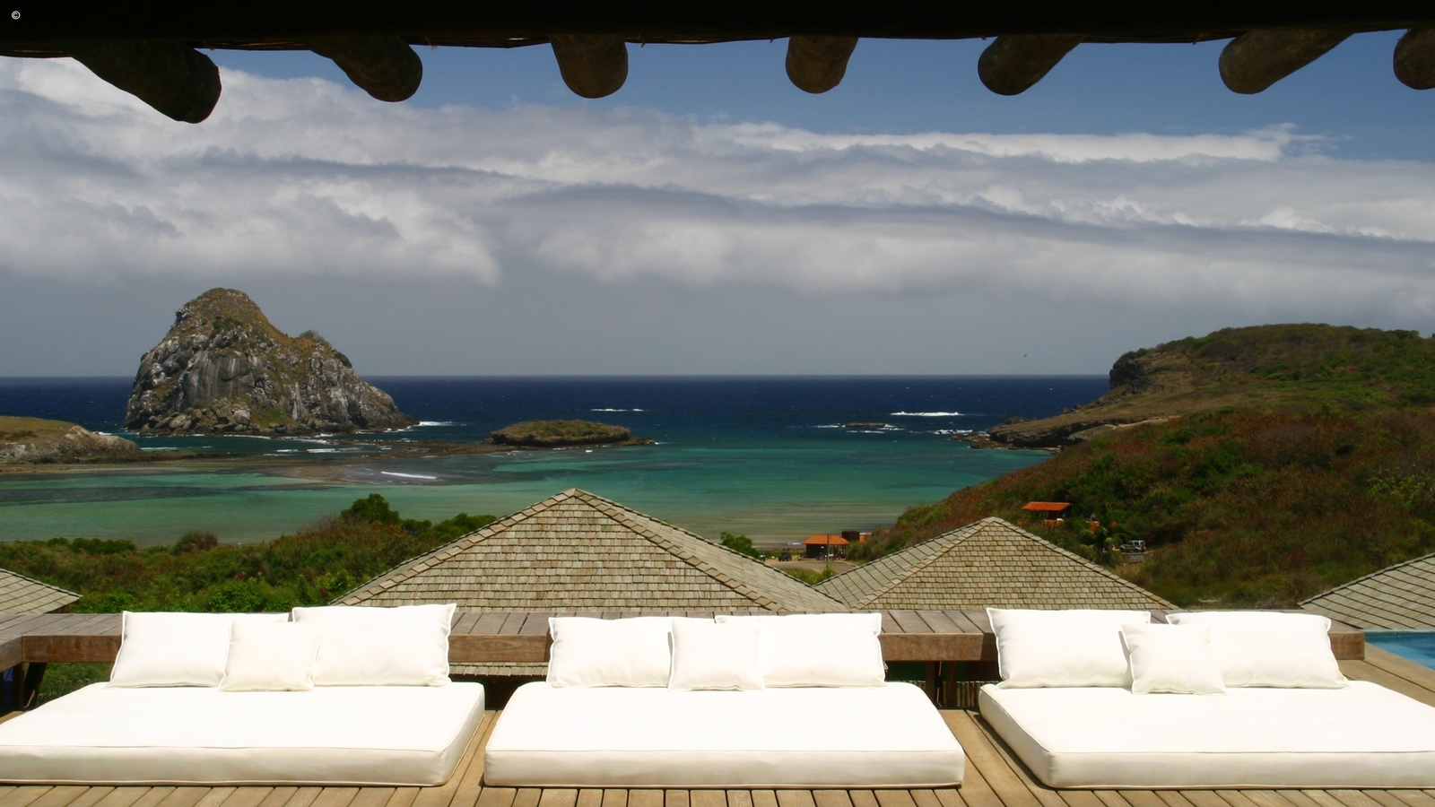 Copia de 3 futons, Pousada Maravilha, Fernando de Noronha, Brazil