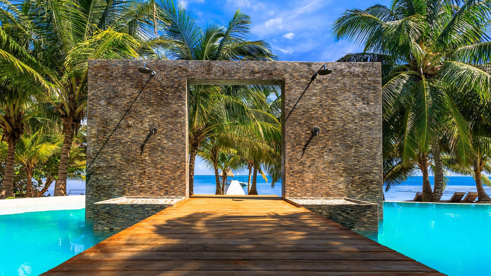 Infinitiy Dock, El Secreto Belize, Ambergris Caye, Belize