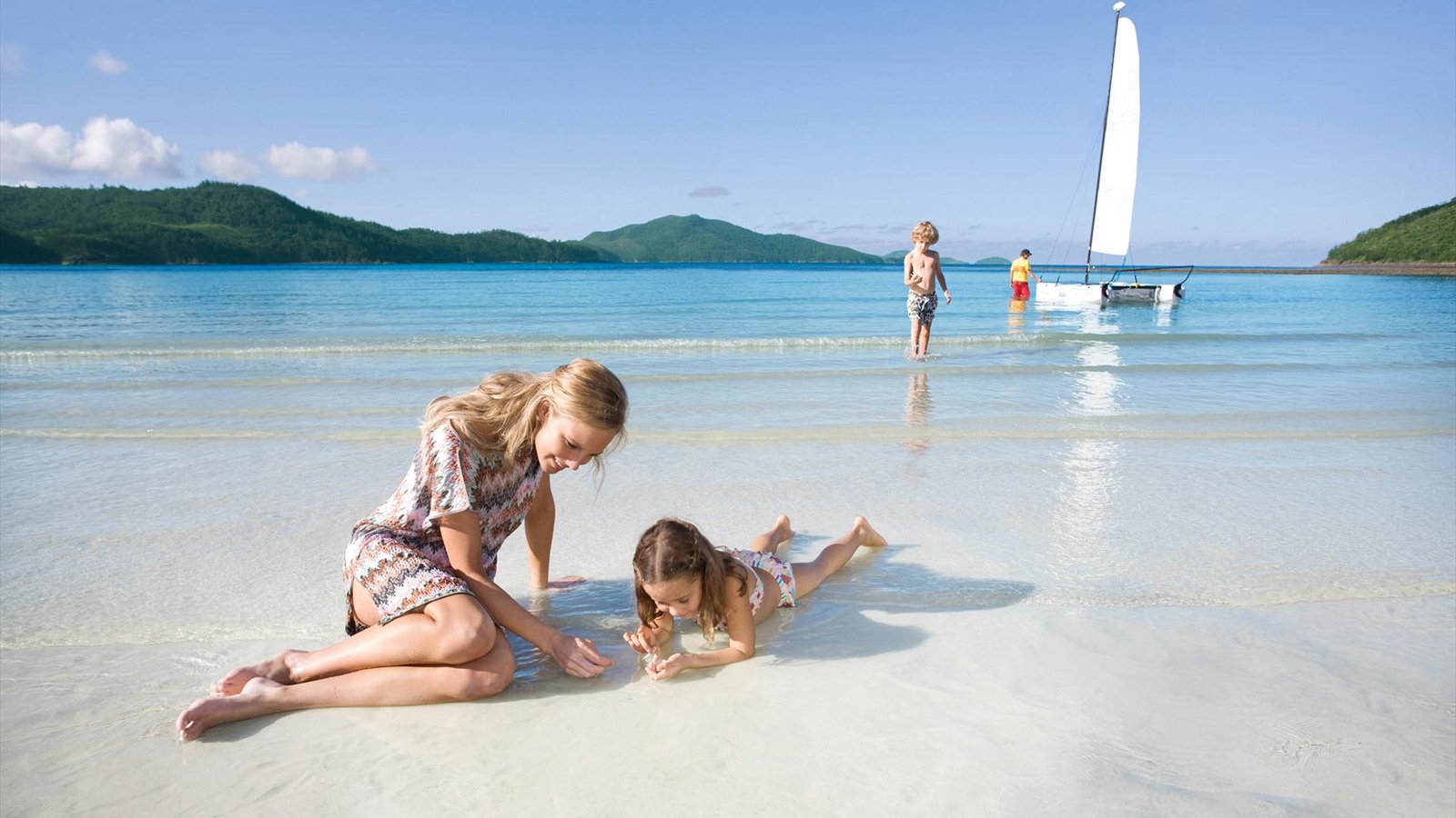 Family Beach Sailing Holiday