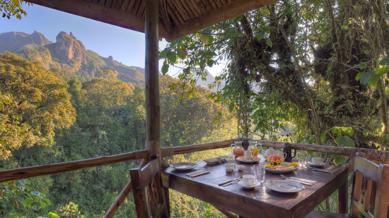 Bale Mountain breakfast