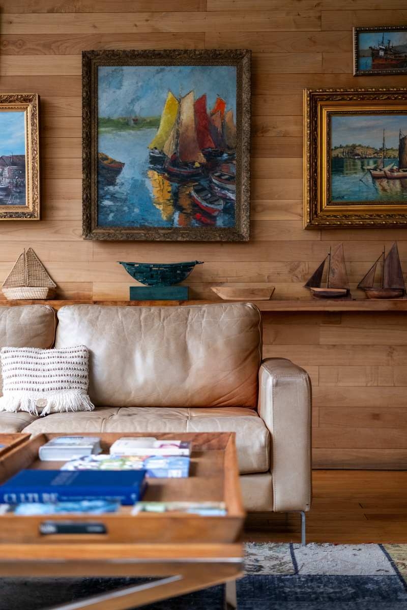 A glimpse of the lobby's interior at Hotel AWA.