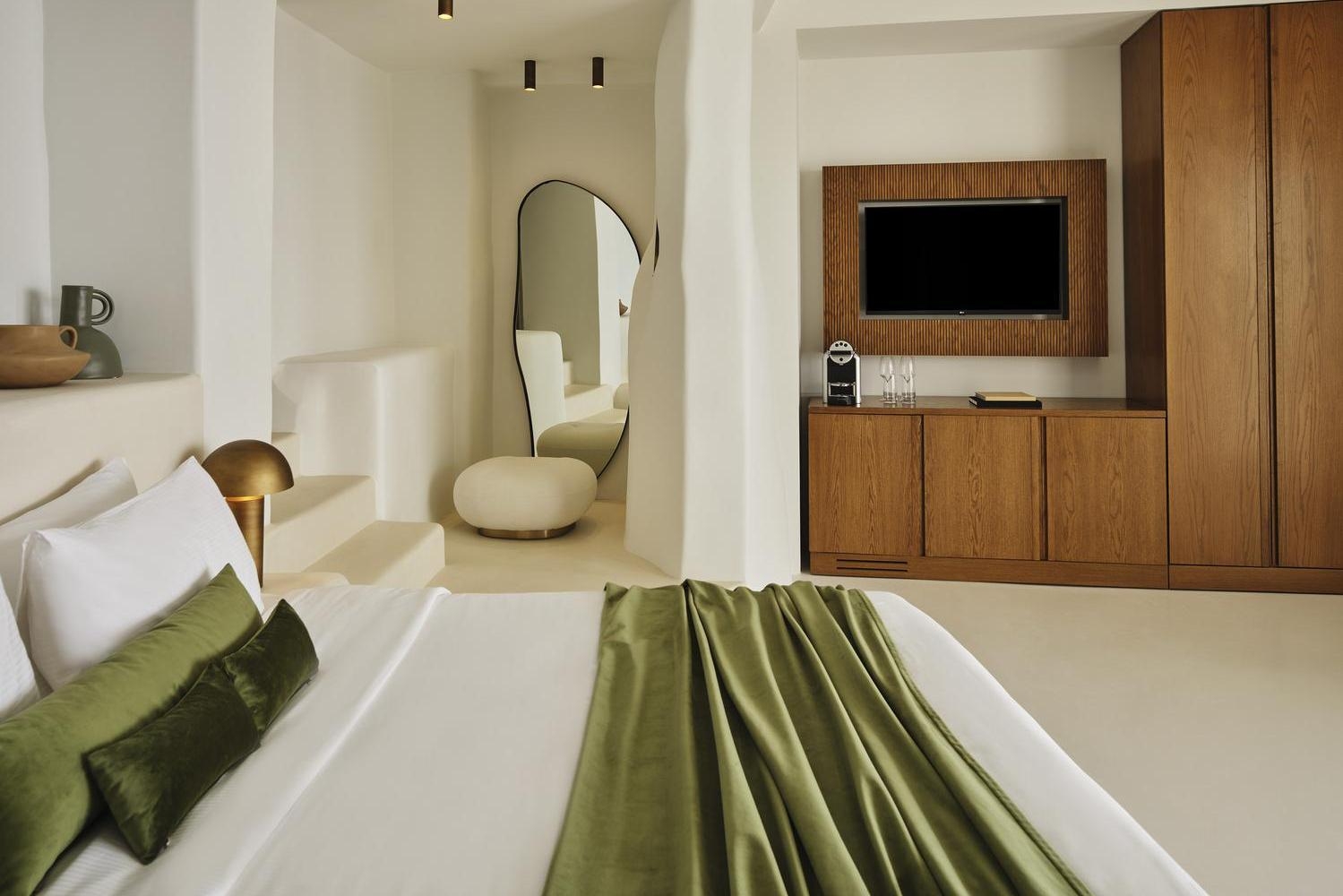 Bedroom at Andronis Luxury Suites