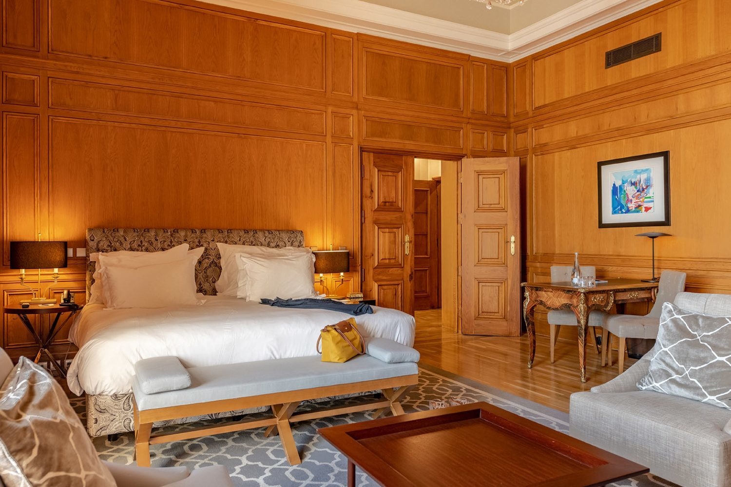 The presidential suite at Pousada de Lisboa in Lisbon