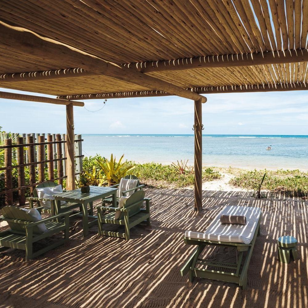 Direct beach access from Uxua Maré