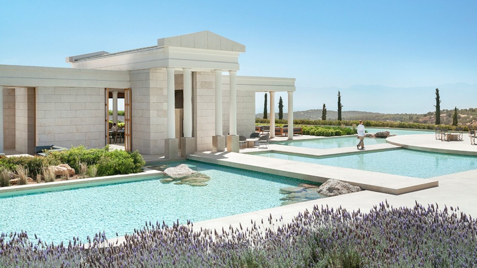 Pool, Amanzoe Hotel, Porto Heli, Greece