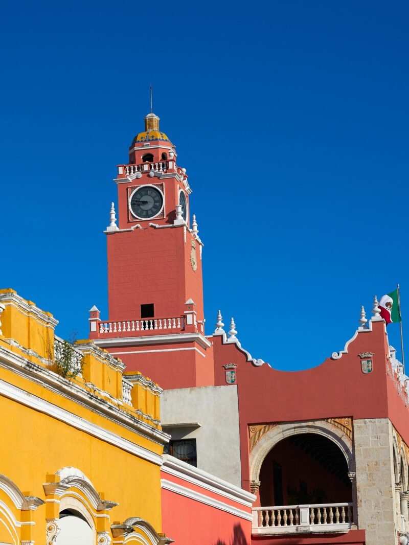 Colourful buildings on a luxury latin America trip