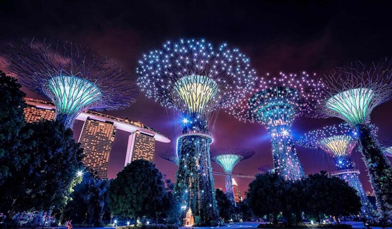 Gardens by the Bay in Singapore