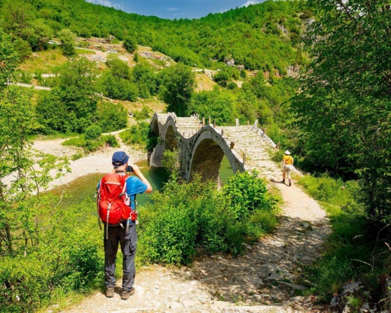 Zagoria hiking in Greece for family trips
