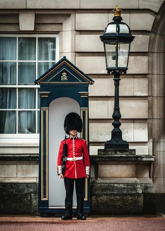 change of guards in London the capital on UK