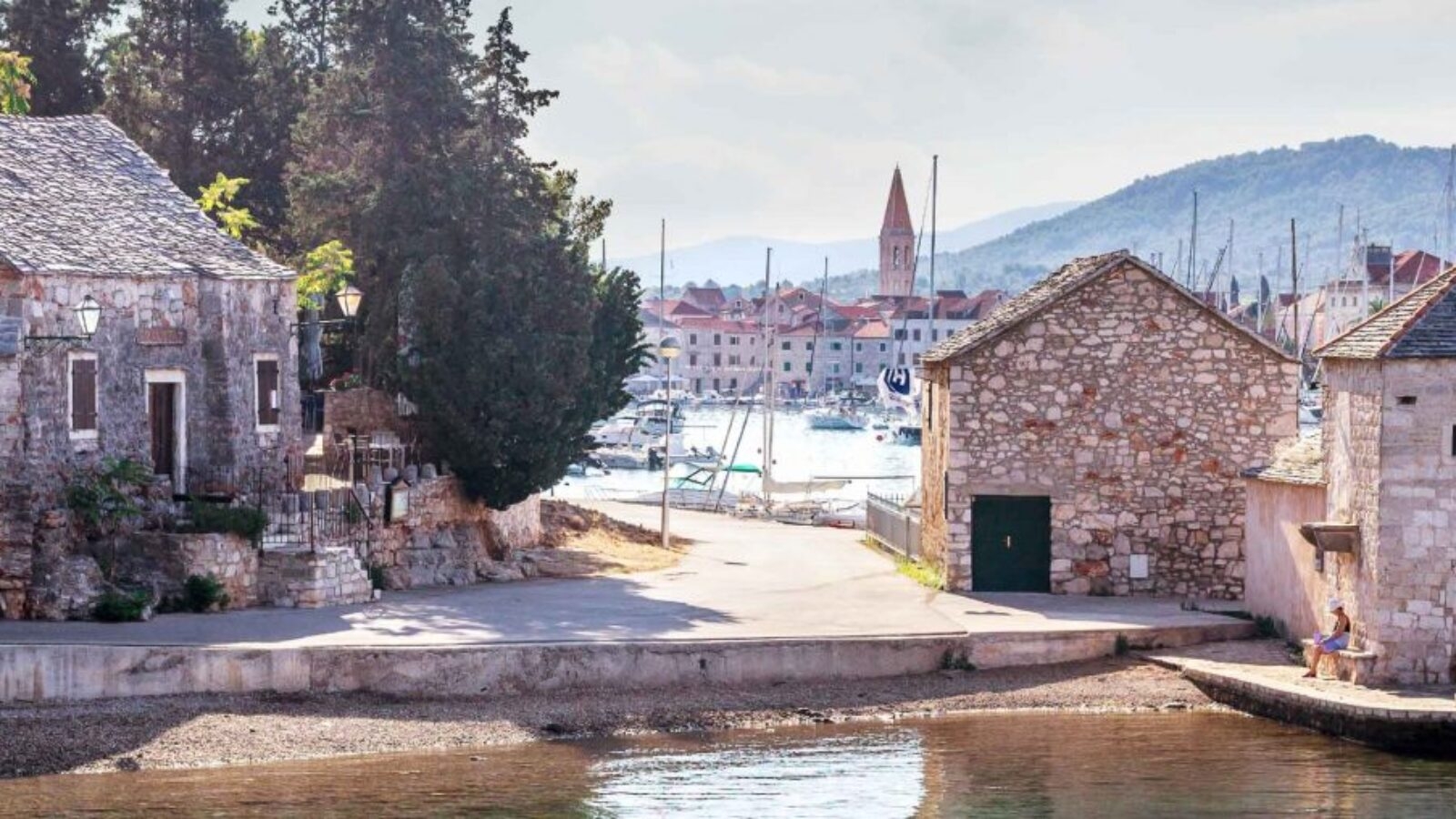 Old City, Hvar, Croatia.