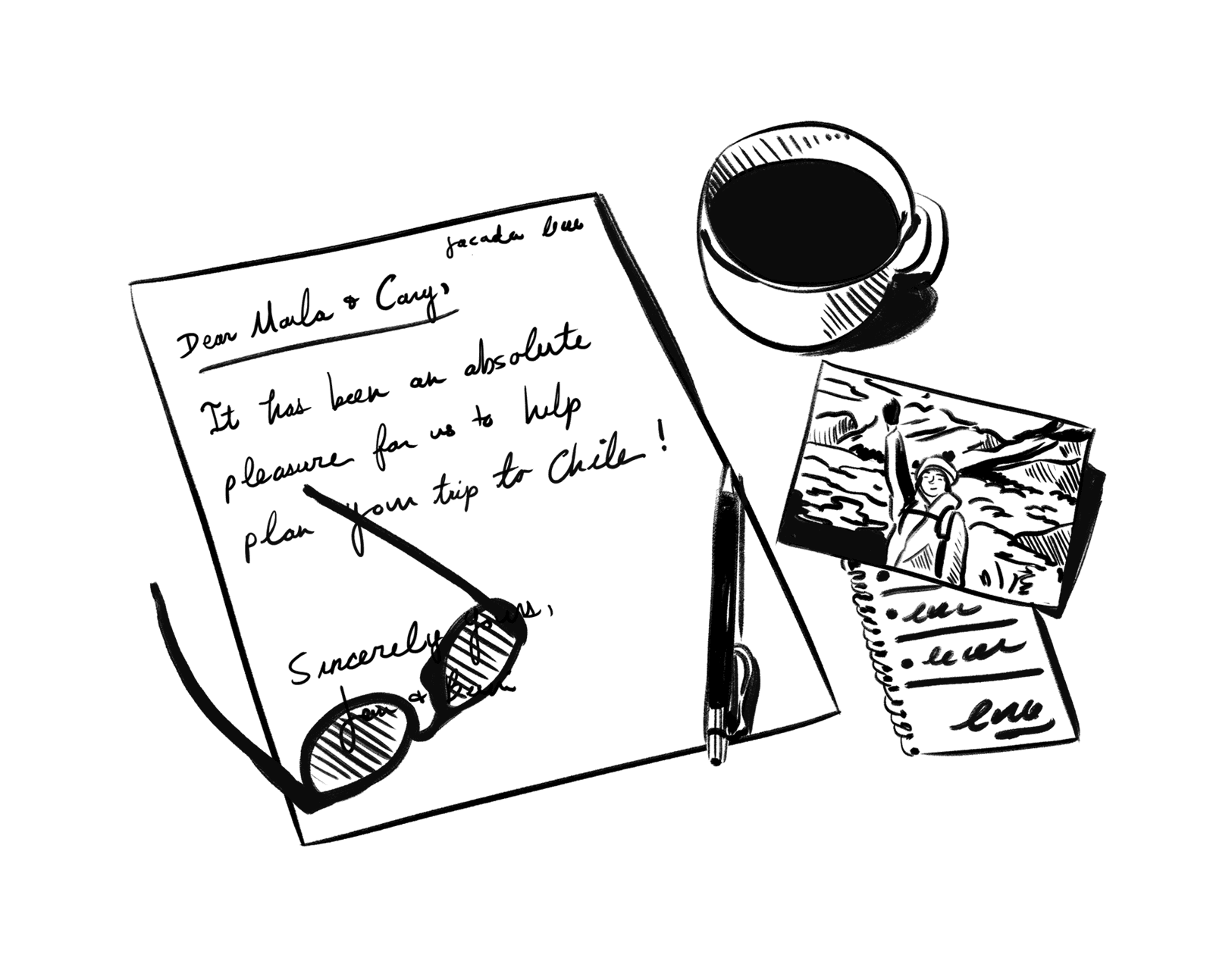 Personalised design illustration image