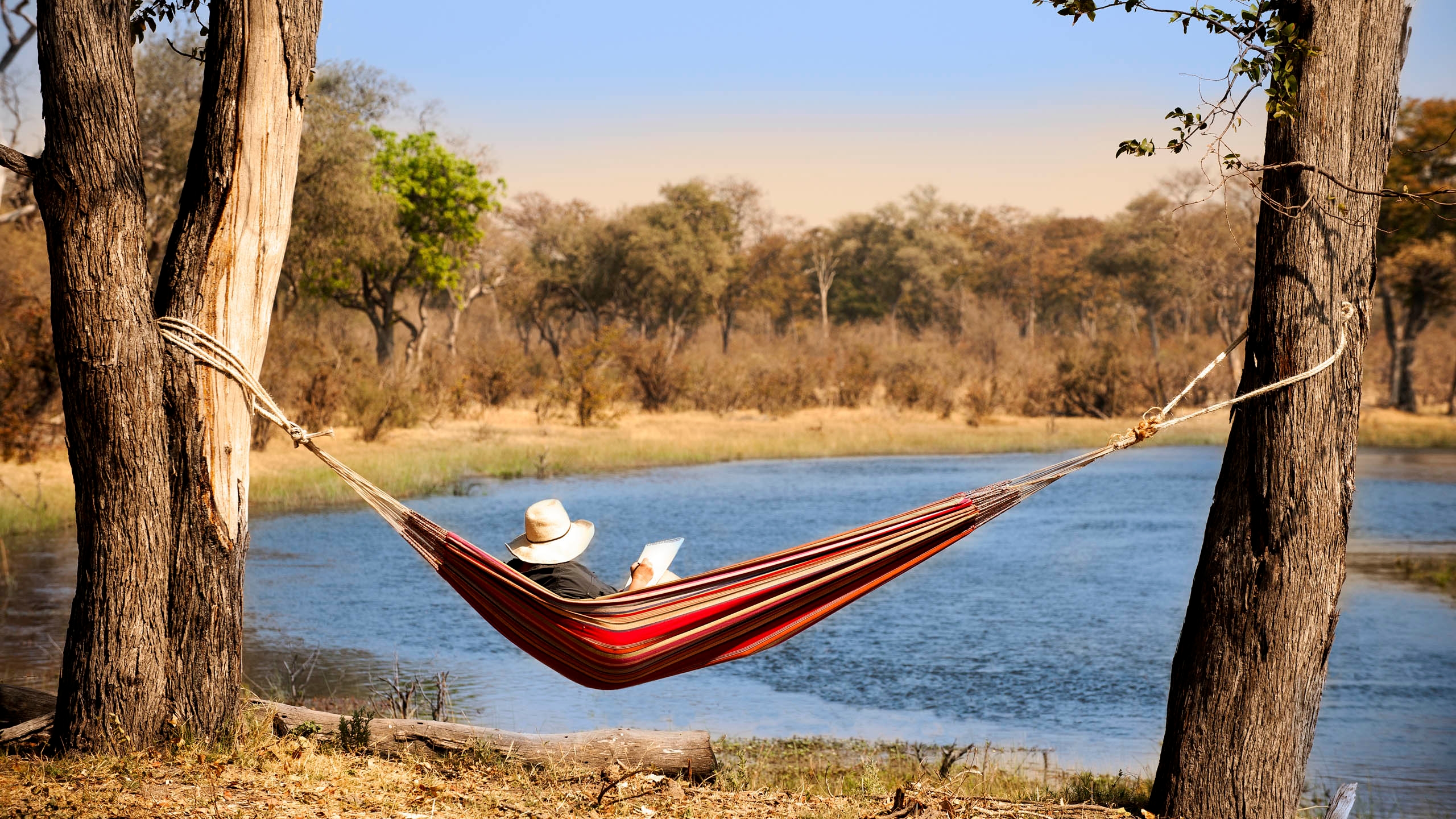 Hammock, Selinda Explorers Camp, Botswana