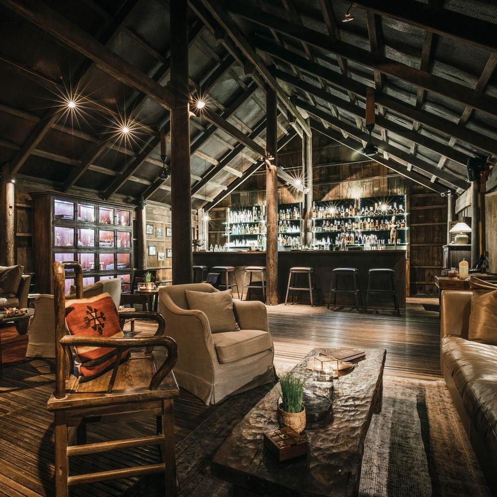 Inside the main bar at Zannier Phum Baitang