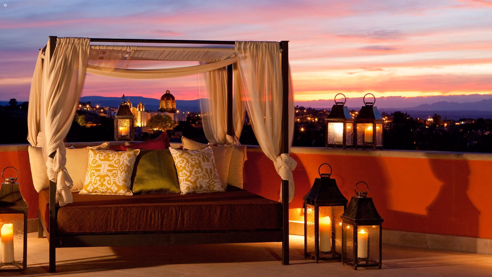 Terrace, Rosewood San Miguel de Allende, Mexico