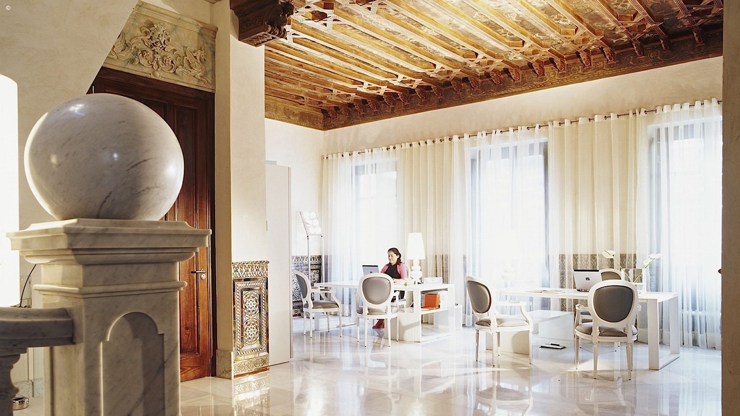 Lobby, Hospes Palacio de Los Patos, Granada, Spain