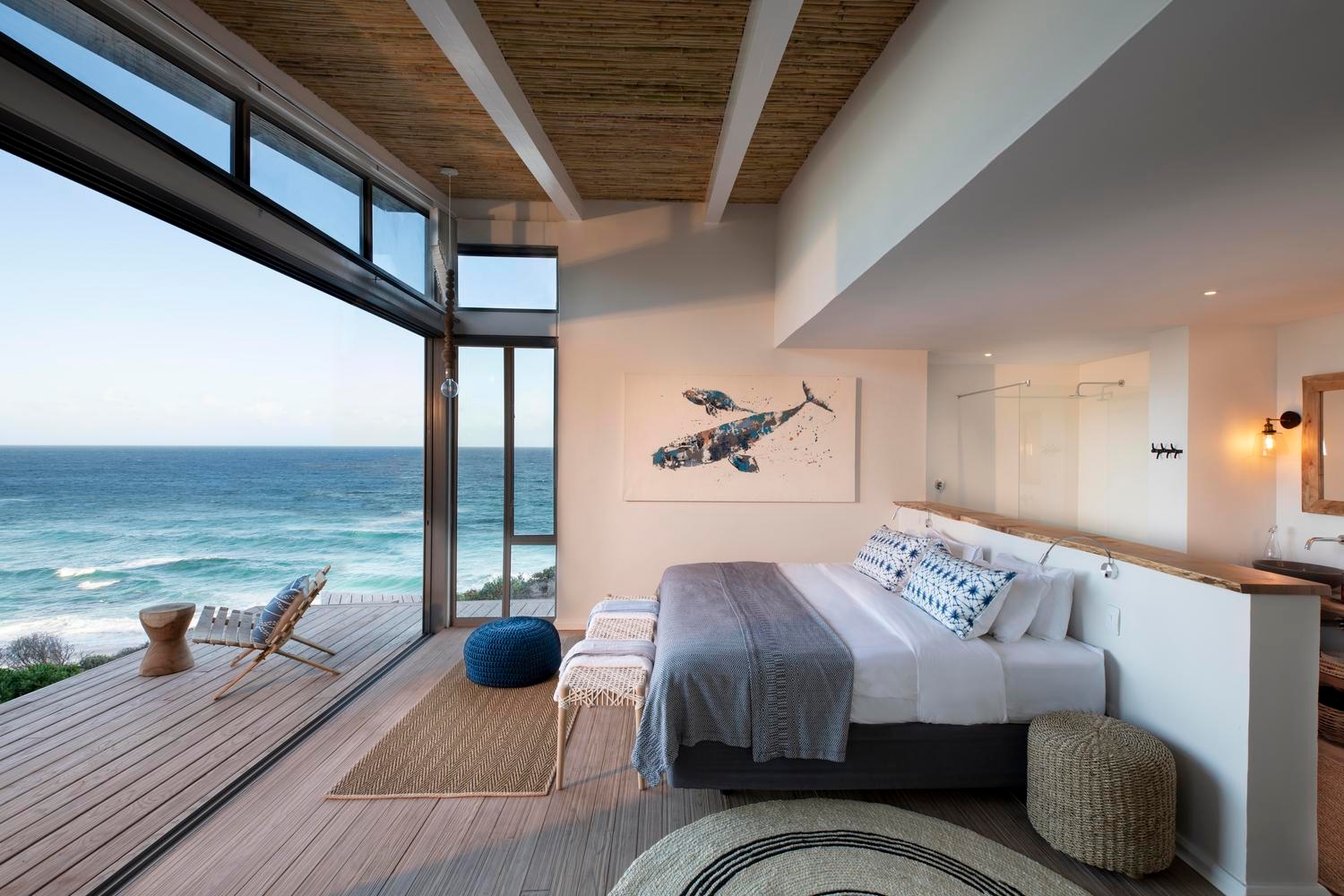 A bedroom at Lekkerwater Beach Lodge, South Africa
