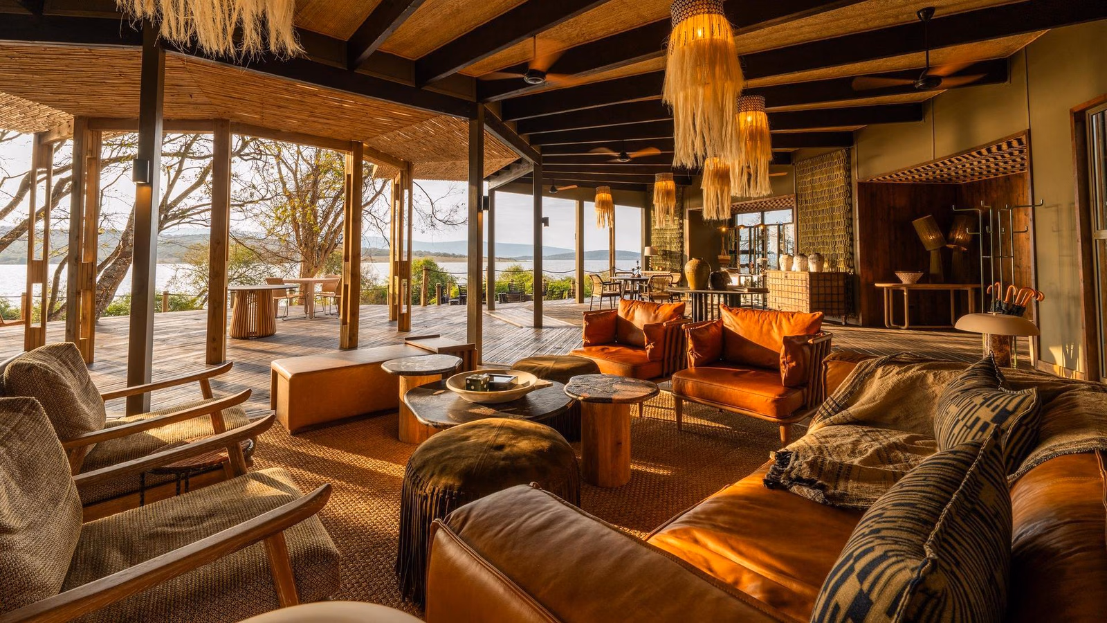 Stylish social area of Wilderness Magashi Peninsula