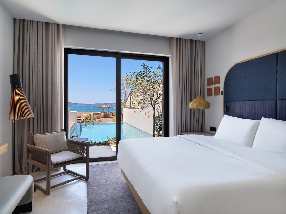 beachfront infinity villa suite with private pool W Costa Navarino