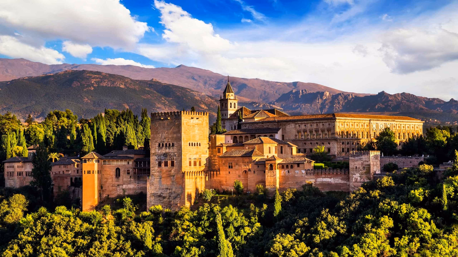 The Alhambra Palace, Granada, Spain