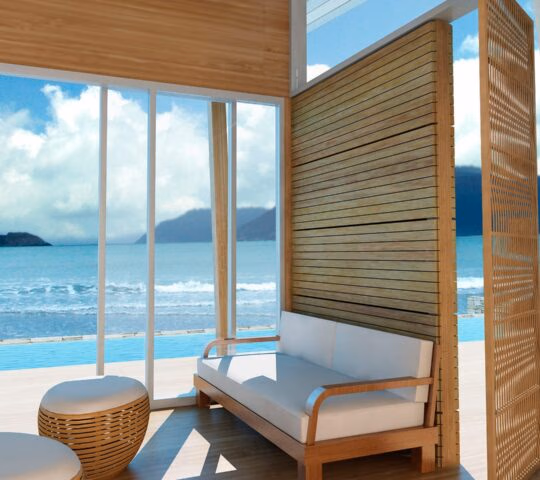 Villa interior, Six Senses Con Dao