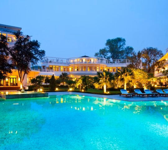 Exterior and pool, La Residence, Hue, Vietnam