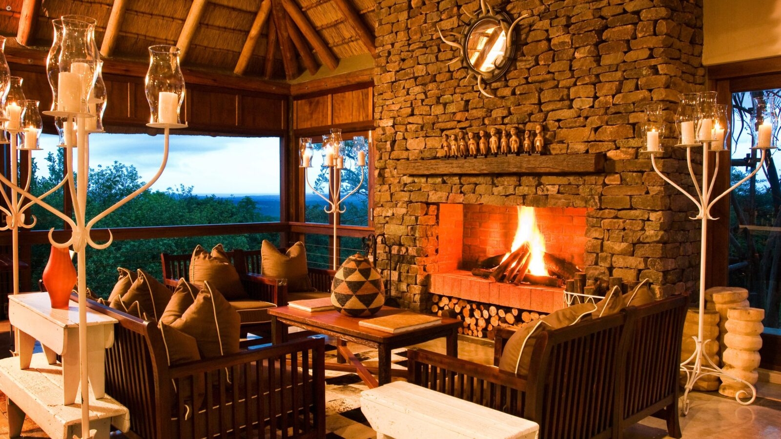 Interior, Phinda Mountain Lodge, Phinda, South Africa