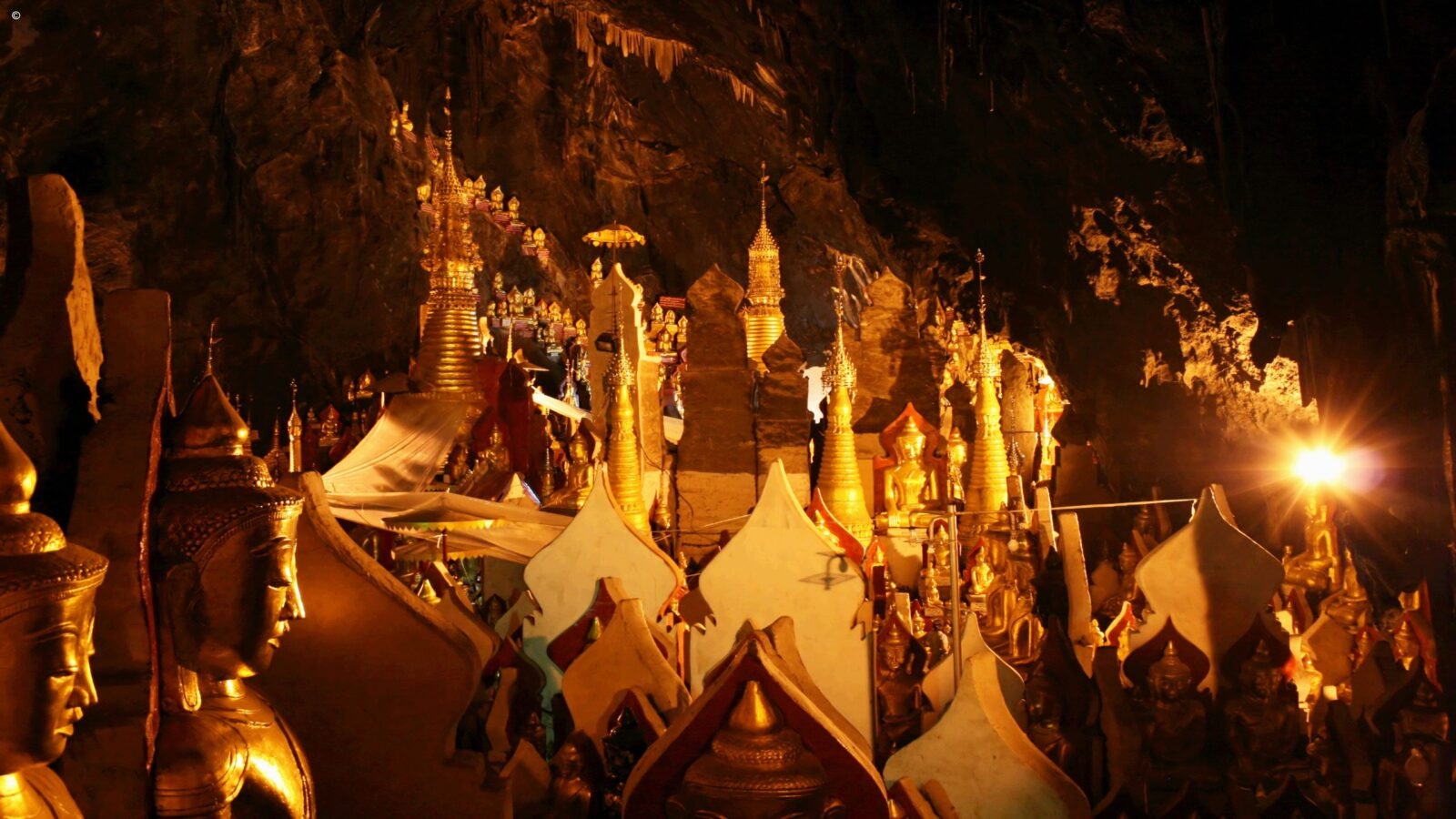Thousand Buddha cave, Pindaya, Myanmar