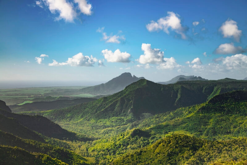 Black River Gorges National Park Mauritius Island