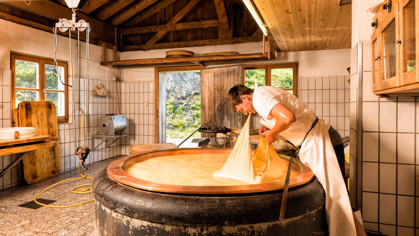 swiss-cheese-production