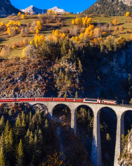 Luxury Train Travel in Switzerland