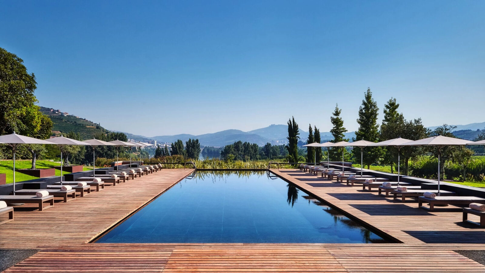 Pool at Six Senses, Douro Valley, Portugal