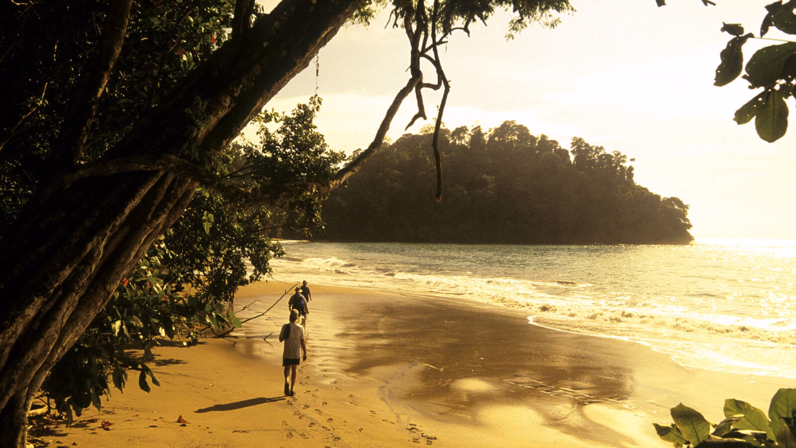 Beach Costa Rica Sunset Latin America