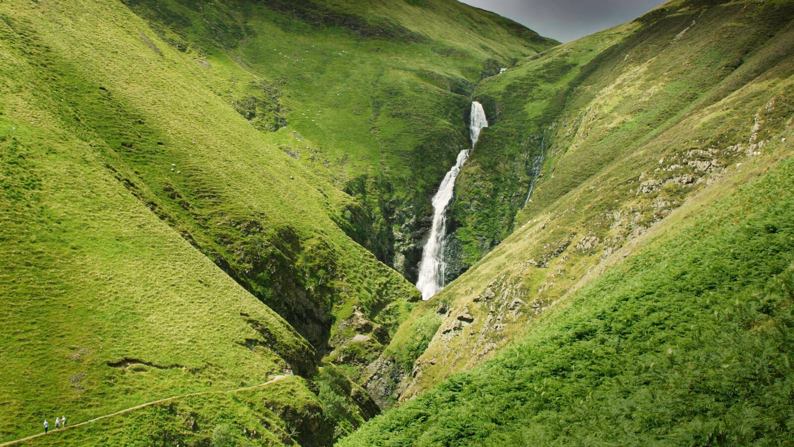 The Grey Mare's Tail, Scotland, Selkirkshire near Moffat.