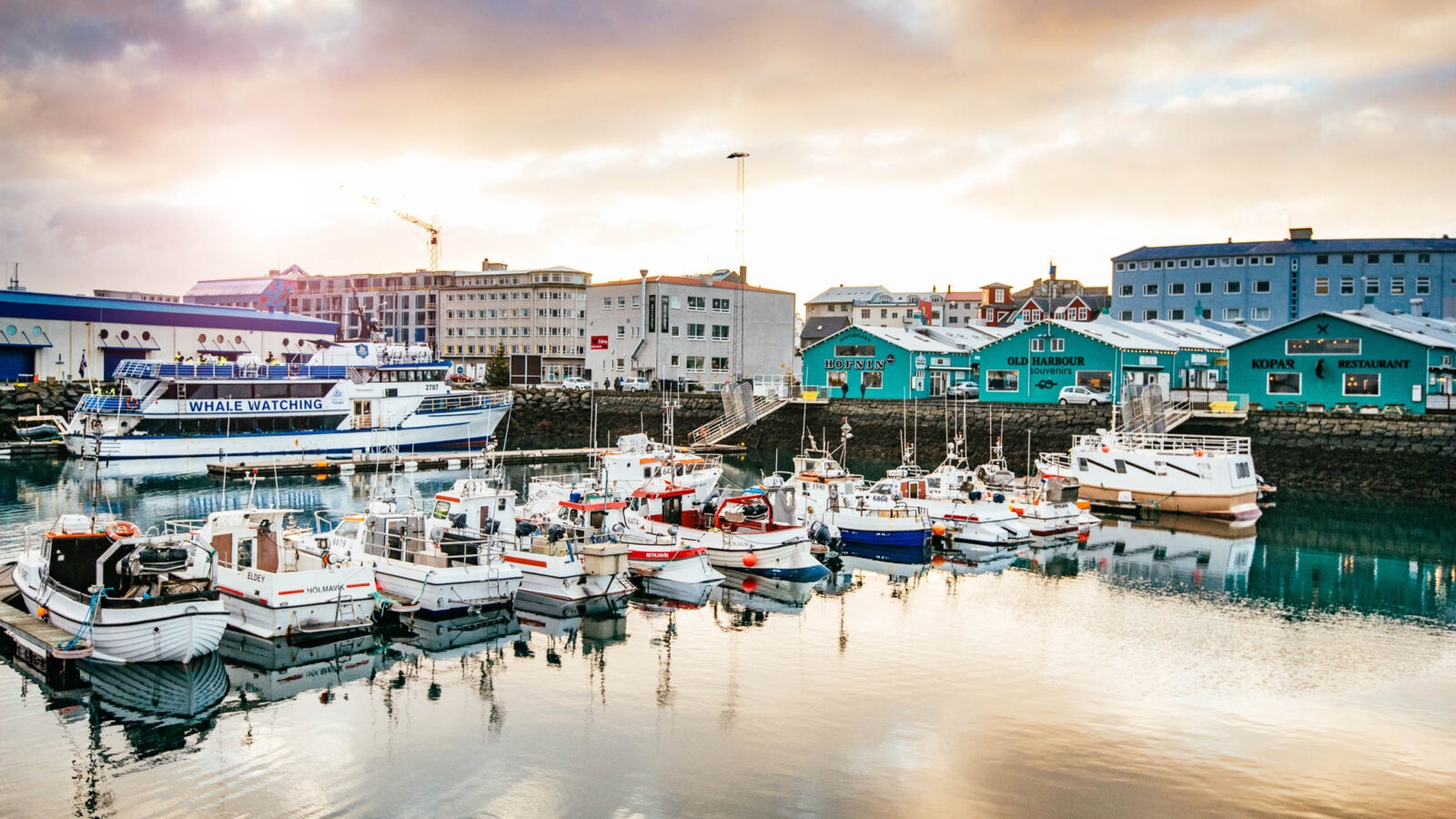 Rekjavik harbour, Iceland