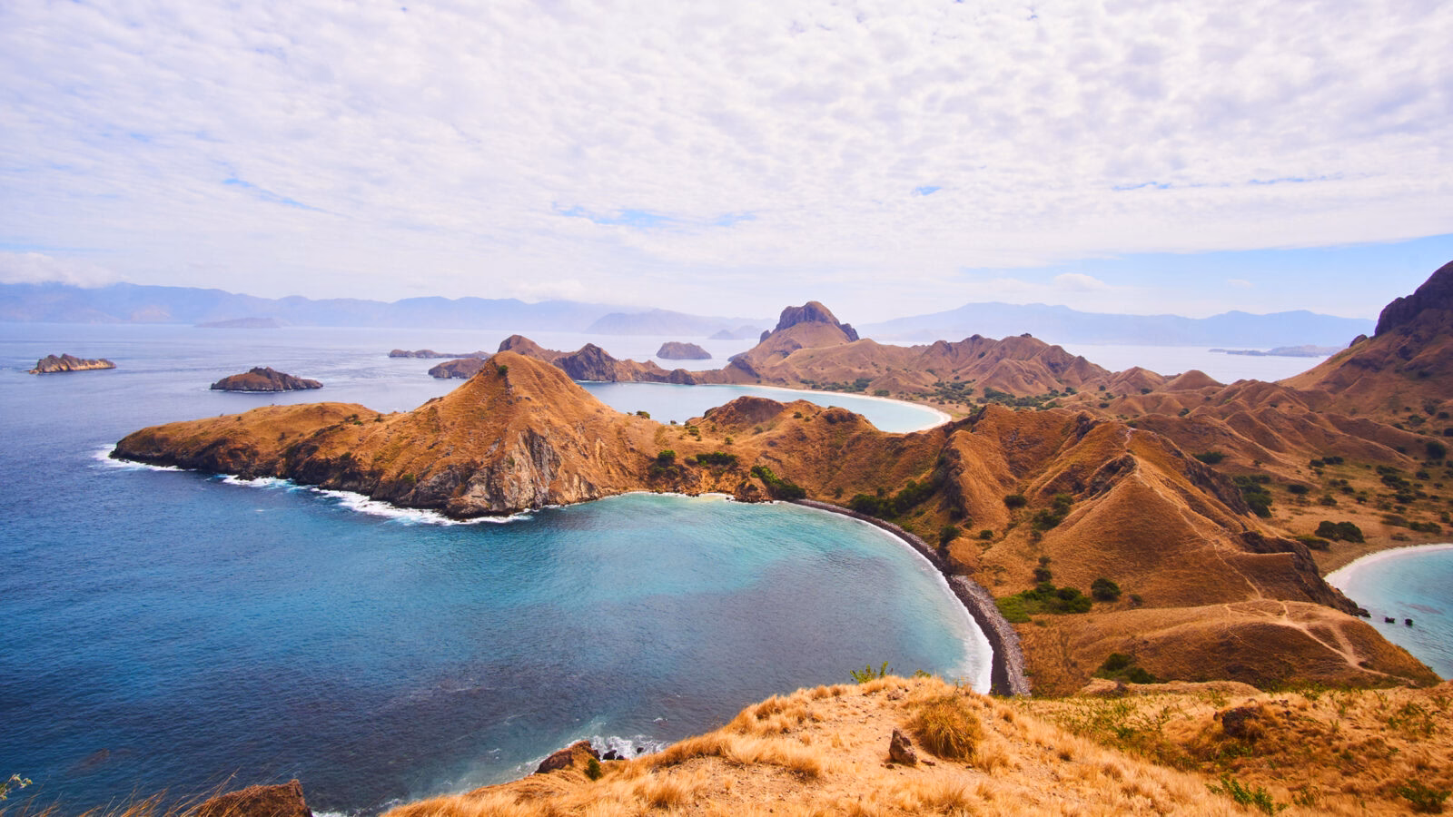 beautiful padar island indonesia