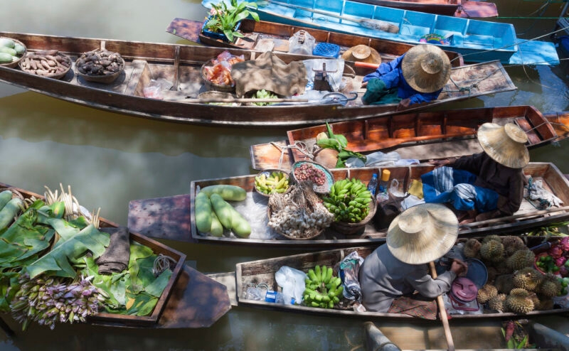 Fishermen in Thailand