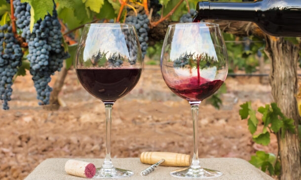 Champagne, Burgundy and Bordeaux