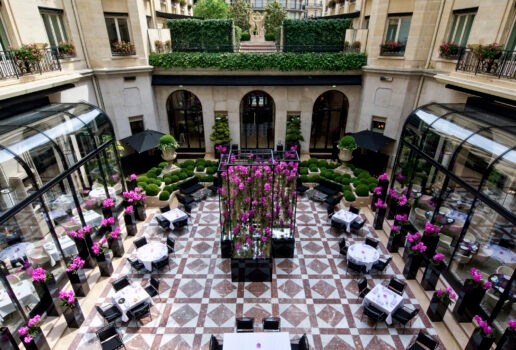Enjoy life on the river at Sources de Cheverny, lap up Parisian luxury at Four Seasons Hotel George V and immerse yourself in the old-world charm of Royal Riviera.