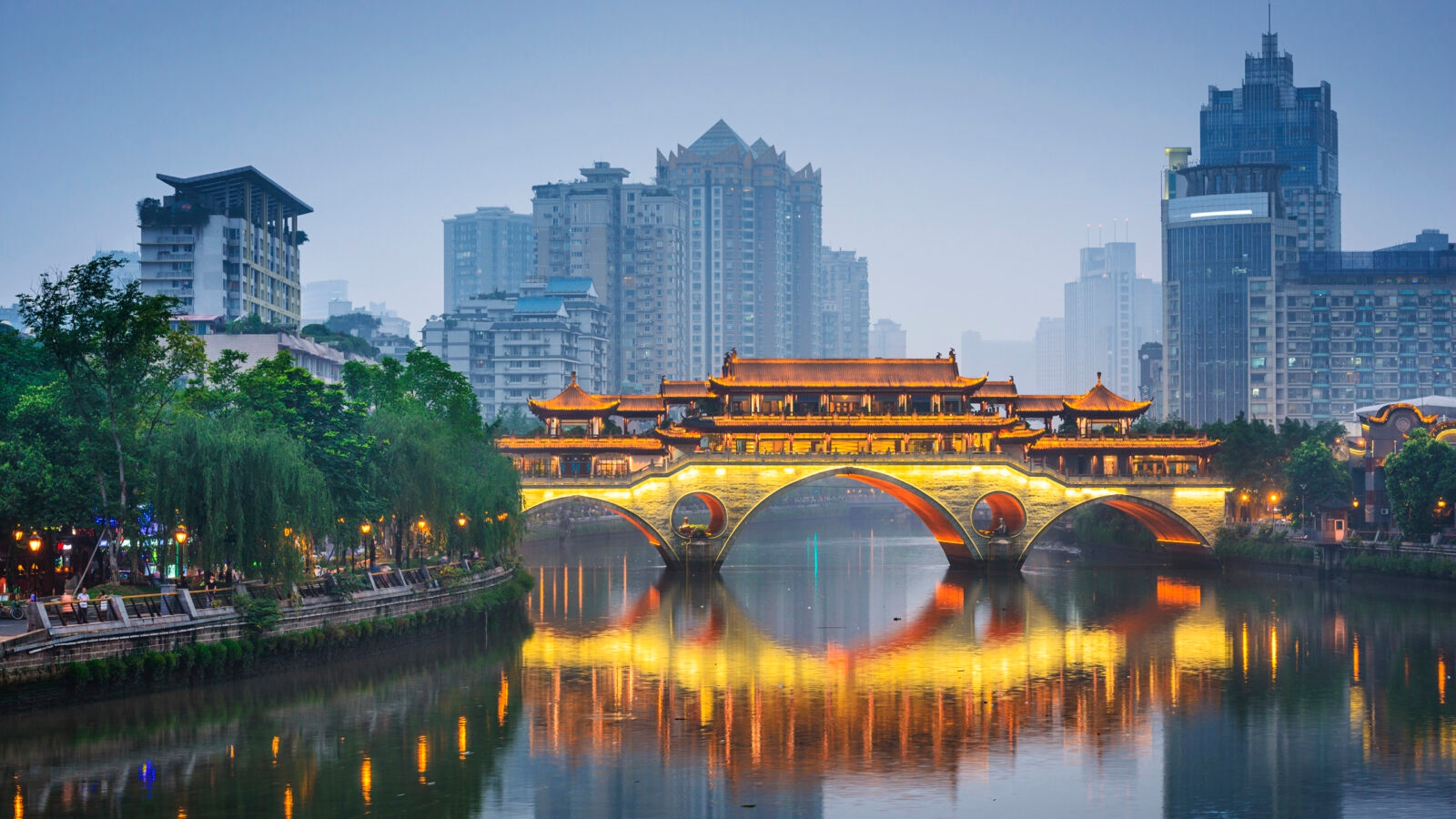 Anshun Bridge, Chengdu