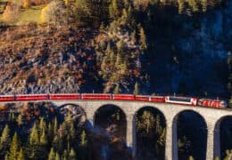 A Luxury Alpine Train Journey Through Switzerland
