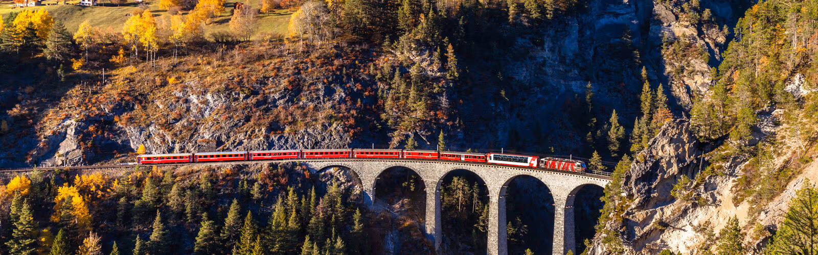 A Luxury Train Journey Through Switzerland