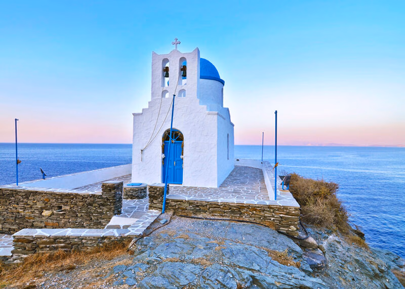 Luxury Greece Tours - Seven Martyrs church Sifnos Greece