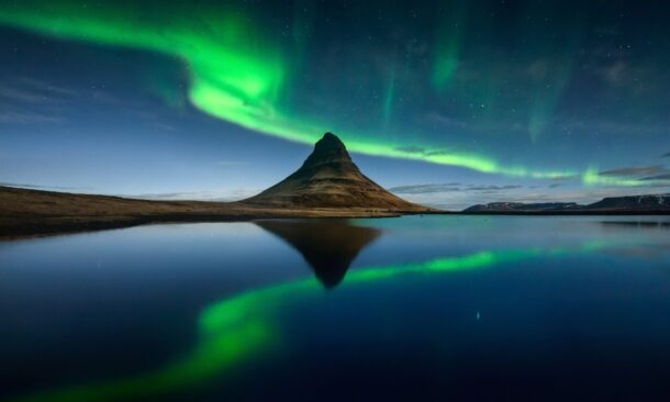 Glimpse the northern lights